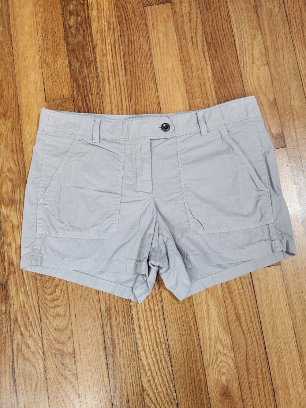 Light Gray Utility Shorts Women’s Low Rise Casual Shorts Lightweight Summer